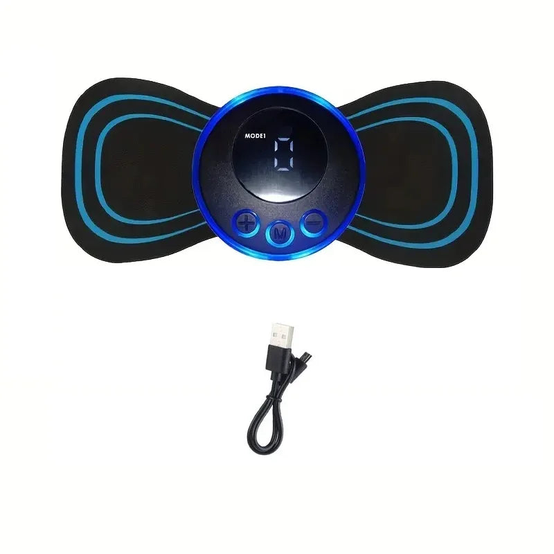 EMS Neck Massager – Smart Electric Muscle Stimulator for Pain Relief & Relaxation