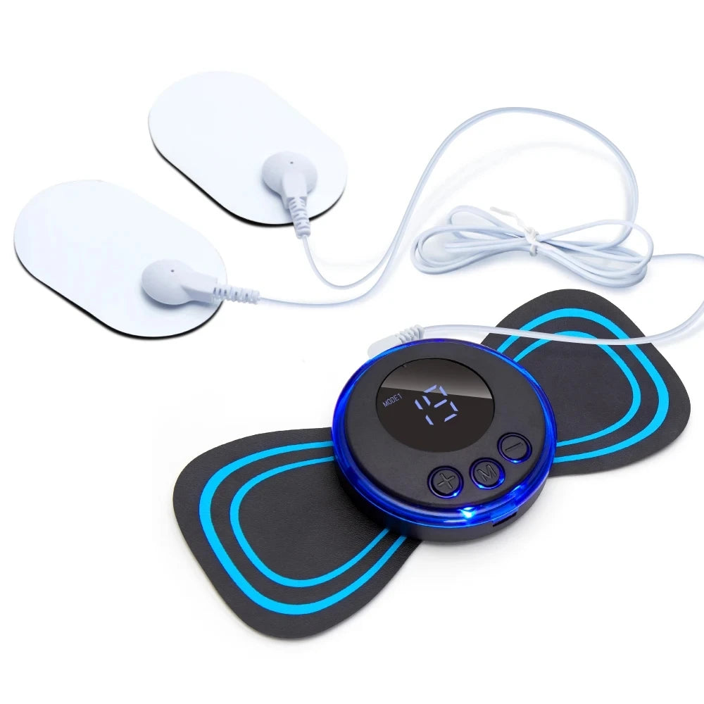EMS Neck Massager – Smart Electric Muscle Stimulator for Pain Relief & Relaxation