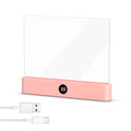 LED Flat Panel Night Vision Reading Light Eye Protection Reading Light Usb Charging Student Night Reading Lamp Book Lamp Indoor