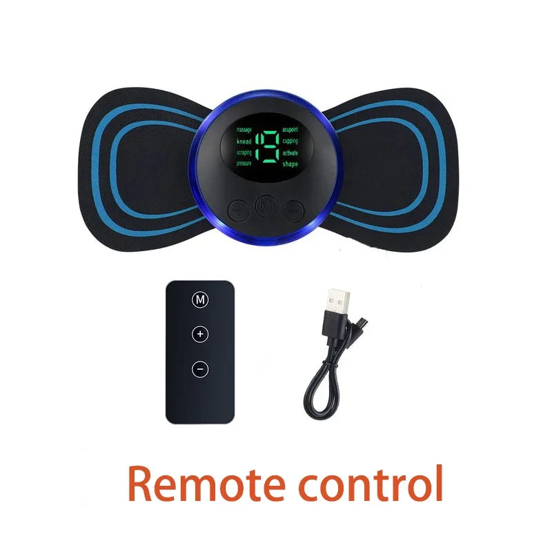 EMS Neck Massager – Smart Electric Muscle Stimulator for Pain Relief & Relaxation