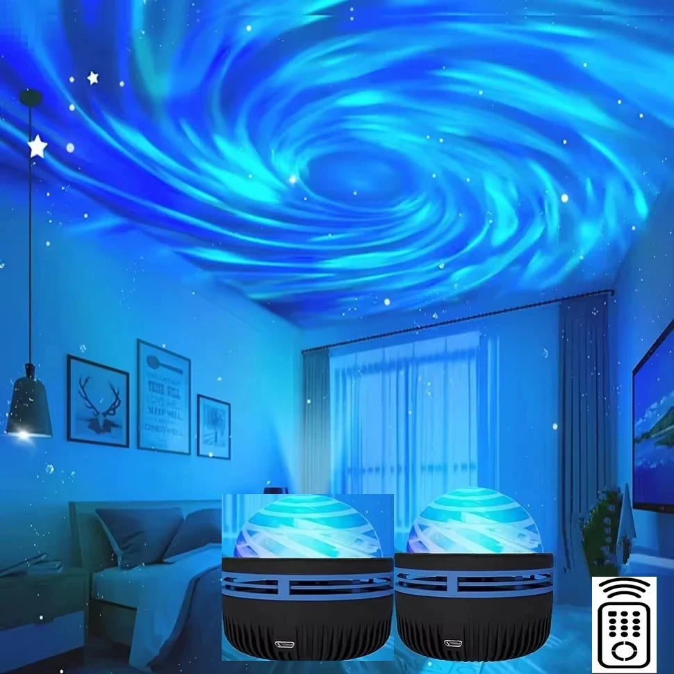 Galaxy Star Projector – Night Light for Bedroom